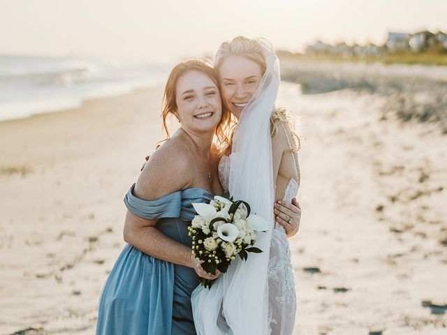 Dustin and Shelby&apos;s Wedding in Emerald Isle, North Carolina 196