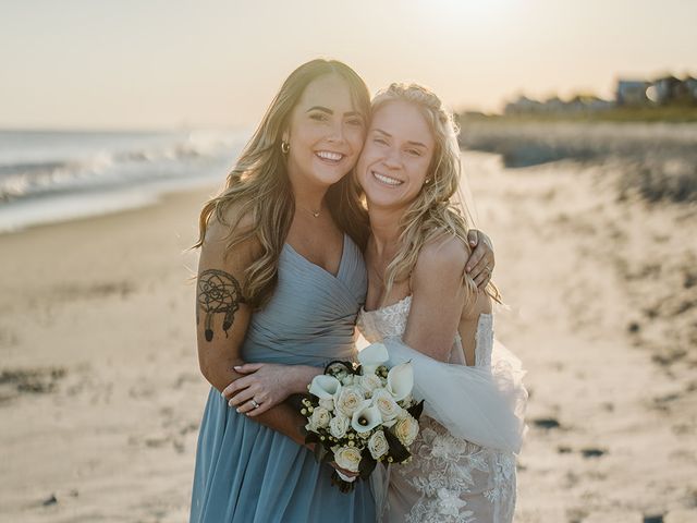 Dustin and Shelby&apos;s Wedding in Emerald Isle, North Carolina 201