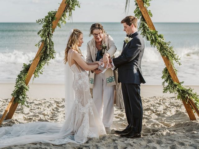 Dustin and Shelby&apos;s Wedding in Emerald Isle, North Carolina 243