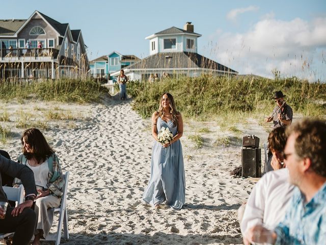 Dustin and Shelby&apos;s Wedding in Emerald Isle, North Carolina 310