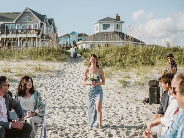 Dustin and Shelby&apos;s Wedding in Emerald Isle, North Carolina 322