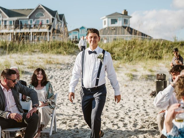 Dustin and Shelby&apos;s Wedding in Emerald Isle, North Carolina 337