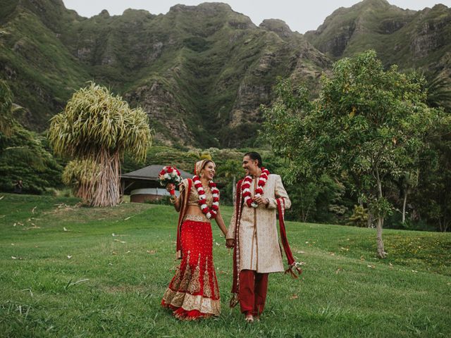jessica and suketu's Wedding in Kaneohe, Hawaii 34