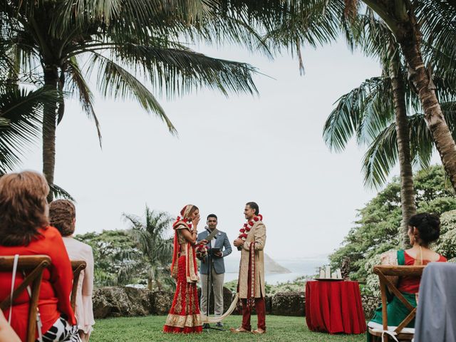 jessica and suketu&apos;s Wedding in Kaneohe, Hawaii 43