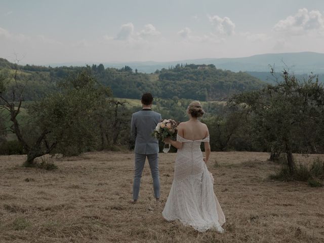 James and Kristen&apos;s Wedding in Tuscany, Italy 27