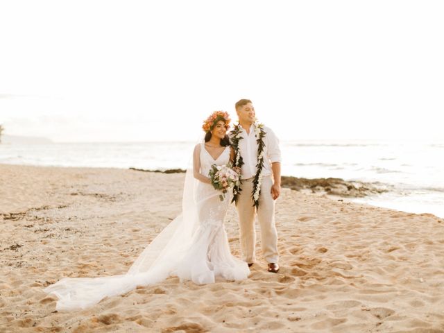 Teresa Robles and Aarik Robles&apos;s Wedding in Haleiwa, Hawaii 2