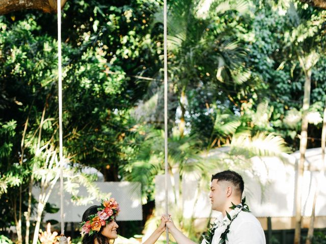 Teresa Robles and Aarik Robles&apos;s Wedding in Haleiwa, Hawaii 7