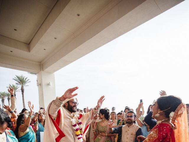 Nishant and Ekta&apos;s Wedding in Galveston, Texas 36