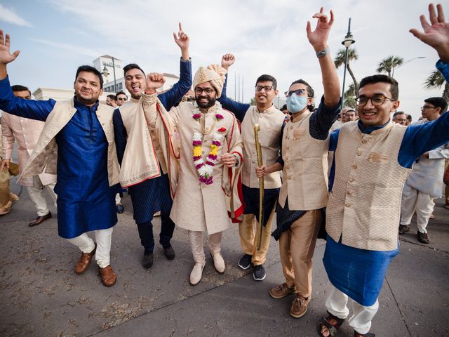 Nishant and Ekta&apos;s Wedding in Galveston, Texas 44