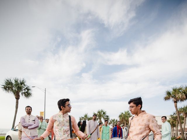 Nishant and Ekta&apos;s Wedding in Galveston, Texas 48