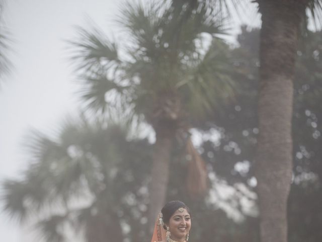 Nishant and Ekta&apos;s Wedding in Galveston, Texas 60