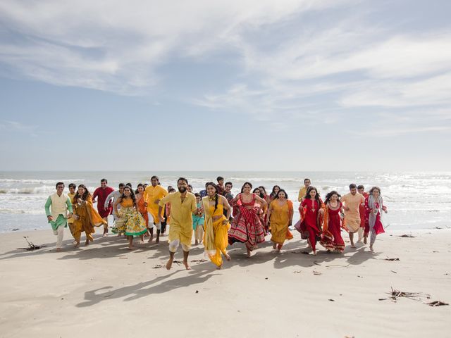 Nishant and Ekta&apos;s Wedding in Galveston, Texas 96