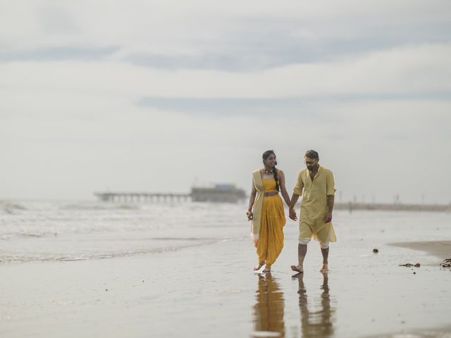 Nishant and Ekta&apos;s Wedding in Galveston, Texas 98