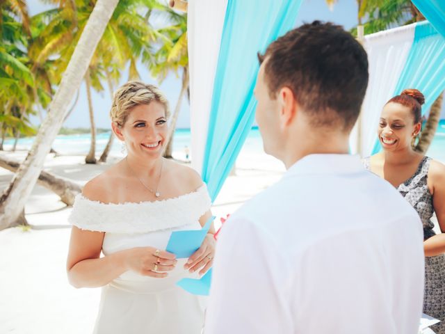 Laszlo Deak and Gabriella Szombati&apos;s Wedding in Punta Cana, Dominican Republic 5