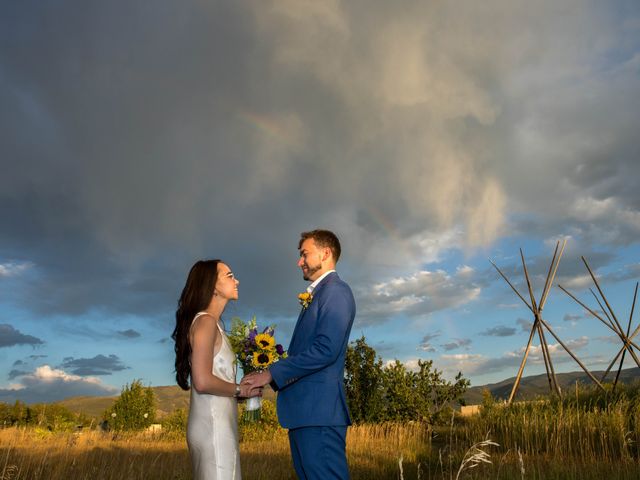 Stefan and Carolyn&apos;s Wedding in El Prado, New Mexico 23