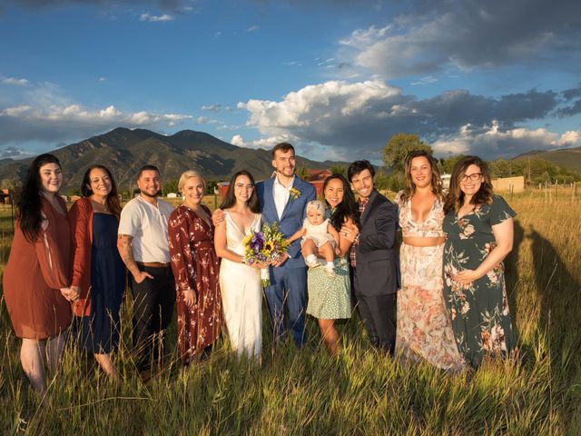 Stefan and Carolyn&apos;s Wedding in El Prado, New Mexico 30