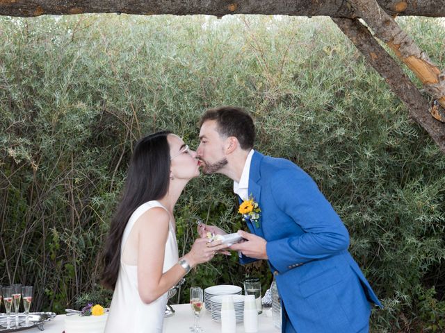 Stefan and Carolyn&apos;s Wedding in El Prado, New Mexico 31