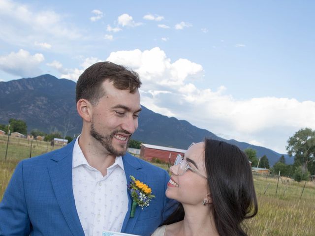Stefan and Carolyn&apos;s Wedding in El Prado, New Mexico 49