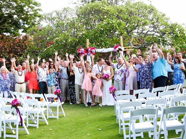 Ashley and Matt&apos;s wedding in Hawaii 10