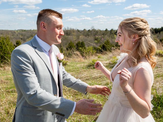 Bree and Kamron&apos;s Wedding in De Mossville, Kentucky 12