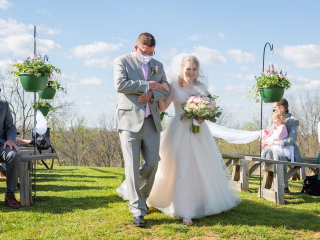 Bree and Kamron&apos;s Wedding in De Mossville, Kentucky 15