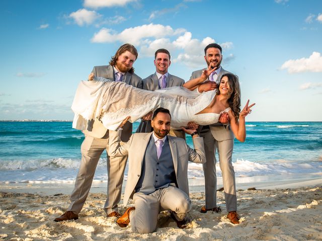 Scott and Audrey&apos;s Wedding in Cancun, Mexico 17
