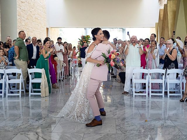 Raul and Erika's Wedding in Cancun, Mexico 28