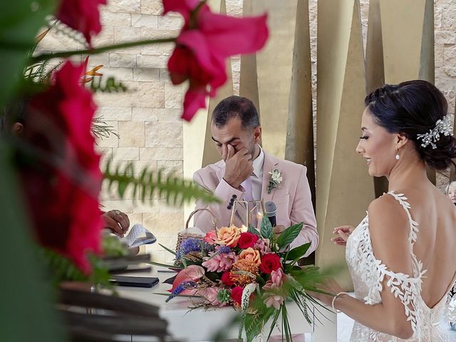 Raul and Erika's Wedding in Cancun, Mexico 34