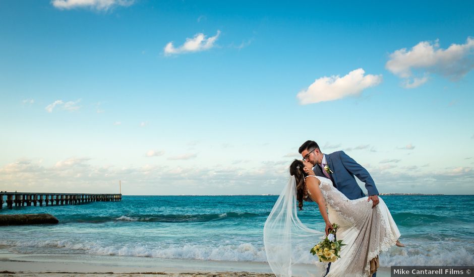 Scott and Audrey's Wedding in Cancun, Mexico