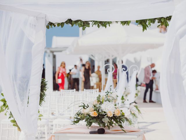 Russell and Katarina&apos;s Wedding in Santorini, Greece 50