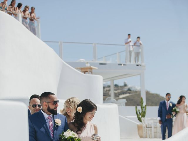 Russell and Katarina&apos;s Wedding in Santorini, Greece 54