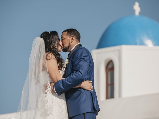 Russell and Katarina&apos;s Wedding in Santorini, Greece 106