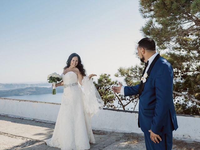 Russell and Katarina&apos;s Wedding in Santorini, Greece 116
