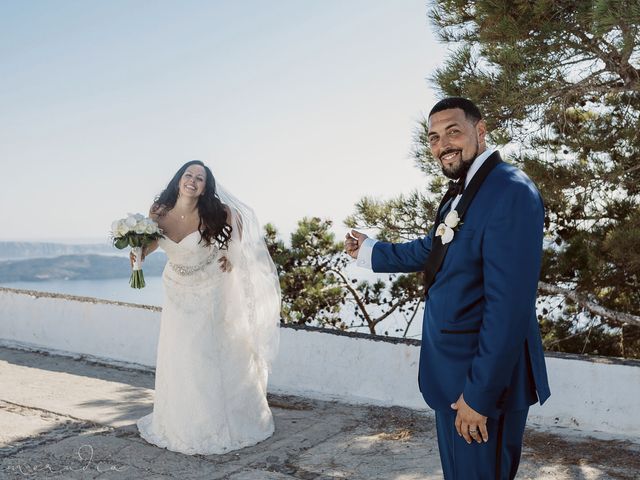 Russell and Katarina&apos;s Wedding in Santorini, Greece 117