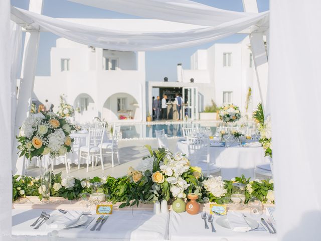 Russell and Katarina&apos;s Wedding in Santorini, Greece 144