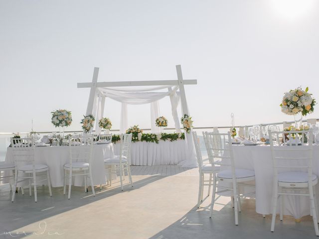 Russell and Katarina&apos;s Wedding in Santorini, Greece 158