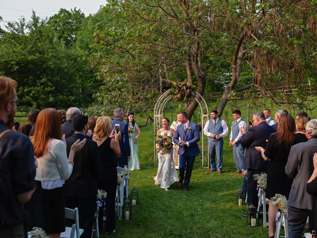 Vicky and Sean&apos;s Wedding in Castleton on Hudson, New York 37