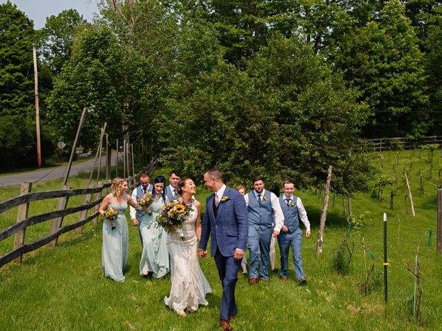 Vicky and Sean&apos;s Wedding in Castleton on Hudson, New York 74