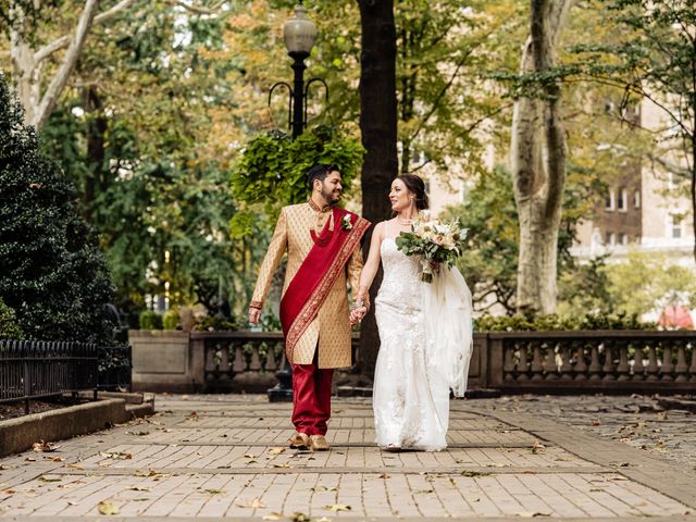 Sara and Gaurav&apos;s Wedding in Philadelphia, Pennsylvania 15