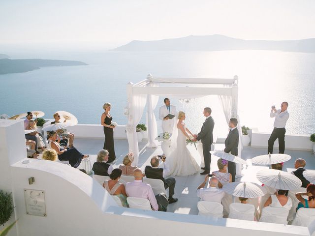 Gemma and Mark&apos;s wedding in Greece 11