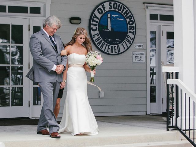 Pam and Theo&apos;s Wedding in Southport, North Carolina 9