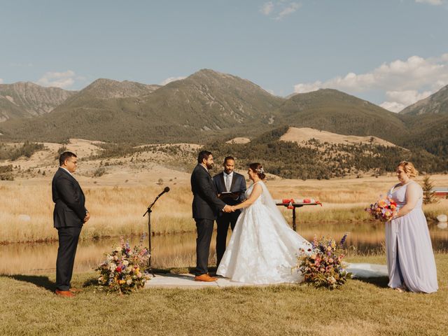 Ananth and Kaycee&apos;s Wedding in Livingston, Montana 18