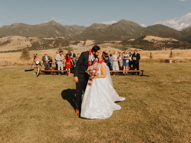 Ananth and Kaycee&apos;s Wedding in Livingston, Montana 20