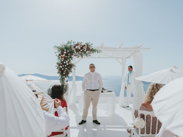 Joel and Kali&apos;s Wedding in Santorini, Greece 78
