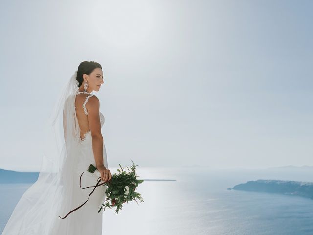 Joel and Kali&apos;s Wedding in Santorini, Greece 147