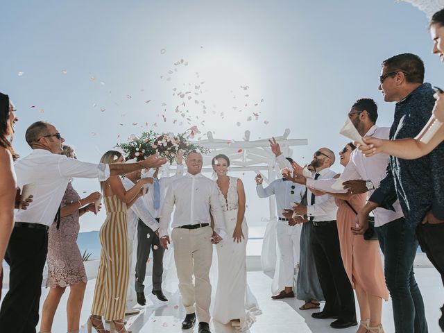 Joel and Kali&apos;s Wedding in Santorini, Greece 150
