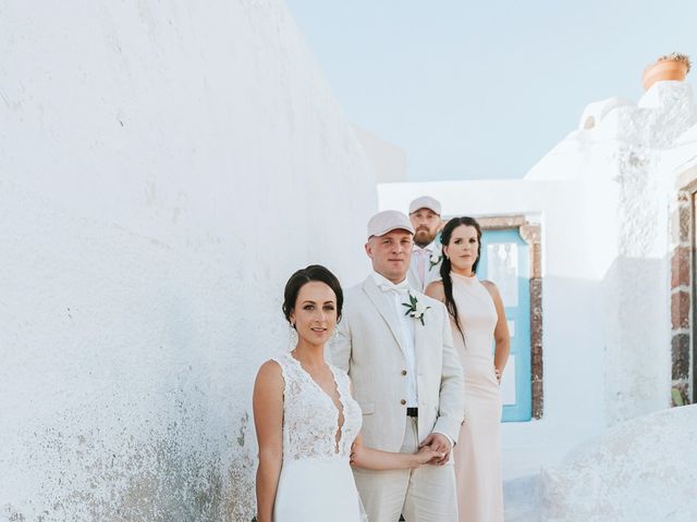 Joel and Kali&apos;s Wedding in Santorini, Greece 161