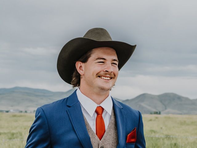 Jason and Brittney&apos;s Wedding in Dillon, Montana 17