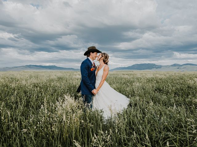 Jason and Brittney&apos;s Wedding in Dillon, Montana 20