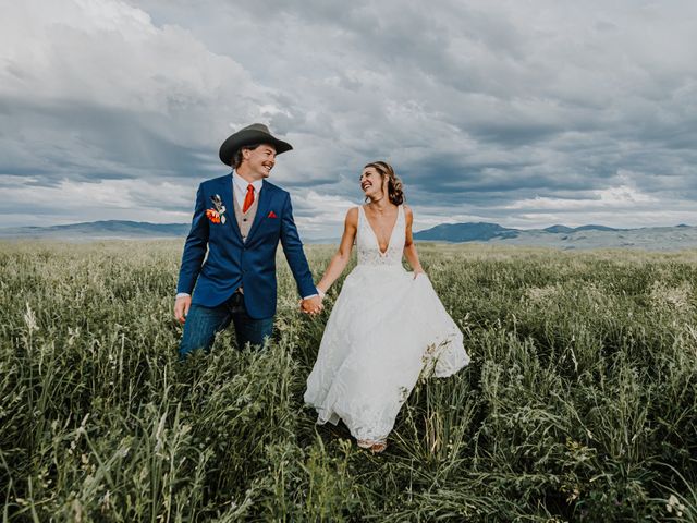 Jason and Brittney&apos;s Wedding in Dillon, Montana 22